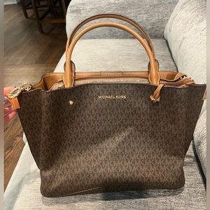 Michael Kors large satchel handbag